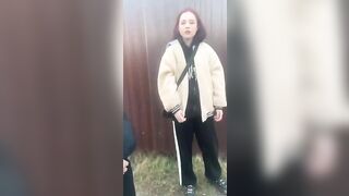 Illegal Immigrant Kids make Russian Girl Bow Down to them (End of Video)