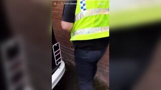 Pathetic Woke British Police are Now Removing Stickers From Cars They Consider Offensive