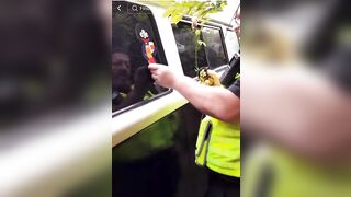 Pathetic Woke British Police are Now Removing Stickers From Cars They Consider Offensive