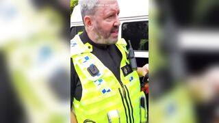 Pathetic Woke British Police are Now Removing Stickers From Cars They Consider Offensive