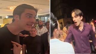 Spoiled Rich Wokie Dork Throws Hissy Fit When he Can't Get in Clubs