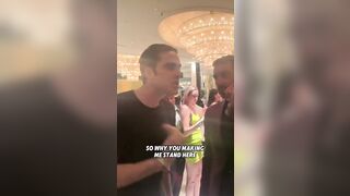 Spoiled Rich Wokie Dork Throws Hissy Fit When he Can't Get in Clubs