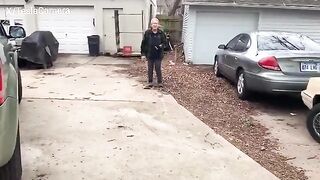 Woke Boomer Karen Vandalizes a Tesla, Then Like Most Liberals Throws Hissy Fit When Caught.