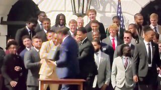 DOH: JD Vance Drops Ohio State's National Championship Trophy! Lol