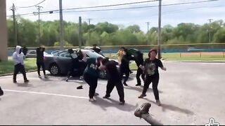 Why weren’t these kids in school? Teen Shot during Schoolfight