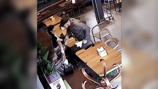 When the Knife comes out the Woman gets Ready to Leave