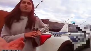 Entitled Girl Jokingly Sneaks Into Cop Car And This Happened...