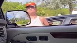 Road Raging Karen Gets the Best Self-Inflicted Karma You'll Ever See.