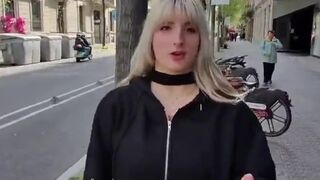 A Spanish woman shows us Barcelona invaded by Moroccana migrants.