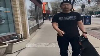 Angry Restaurant Owner Stalks Customer Outside After Not Leaving a Good Enough Tip