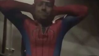 Romanian Spiderman Blows Himself a Third Hole