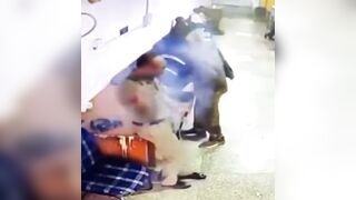 Man checking his Cell Phone Blows Off the Entire Arm with Shotgun (Slow Motion)
