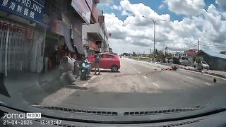 Poor Motorcyclist Died On The Spot