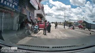 Poor Motorcyclist Died On The Spot