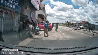 Poor Motorcyclist Died On The Spot