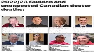 WILD: All the Canadian Doctors who "Died Suddenly" after Taking COVID Vax