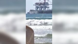 Sea of Blood: Shark Attack Caught on Camera from Man Filming on the Shore
