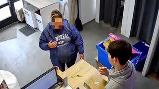 Pregnant Woman makes it Very Awkward She wants to Try On Panties..Gross