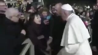 The Angry Pope? Video of the Pope's Angriest Moments, his is supposed to be at Peace with God at all times.