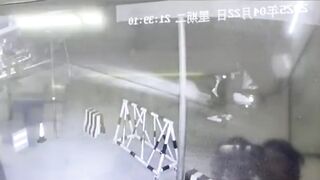 Woman in China Strips Naked and Leisurely Rides her Bike
