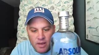 This Guy Chug The Entire Bottle of Absolut Vodka in 15sec