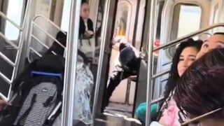 Primitive savage on the Train is just Disgusting