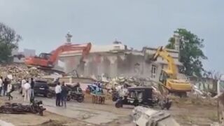 India has shown us what to do. Bulldozers work round clock to demolish mosques