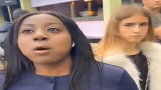 Racist Black Woman Thought British Cops Would Be On Her Side.. She Was Wrong!