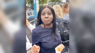 Racist Black Woman Thought British Cops Would Be On Her Side.. She Was Wrong!
