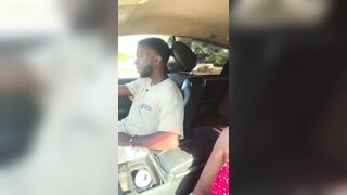 Girl gives Kiss for Content Views while Driving