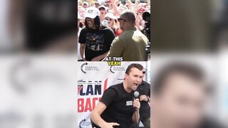 Liberal man gets FACT CHECKED by Charlie Kirk in real time..