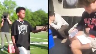 LOL: Shedeur Sanders gets pranked by college students pretending to be the GM of the New Orleans Saints.