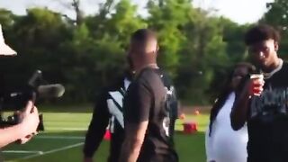 LOL: Shedeur Sanders gets pranked by college students pretending to be the GM of the New Orleans Saints.