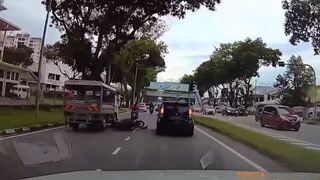 Student dies after motorcycle collides with four-vehicle crash