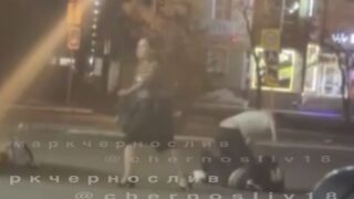 Tough Guy KO's Girl then Attacks her Friend for not being Nice to Him (Watch until End)