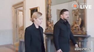 Looks like PM Meloni is disgusted by Zelensky's presence.