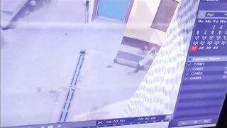 Man smashed by an Ax 5 Times while Sitting with his Child