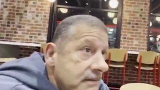 CHILD PREDATOR GOT SMACKED REALLY HARD FOR TRYING TO MEET A LITTLE KID