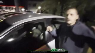 CHILD PREDATOR GOT SMACKED REALLY HARD FOR TRYING TO MEET A LITTLE KID