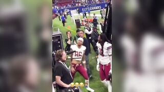 Scumbag Black UFL Player slaps St. Louis fan in the face