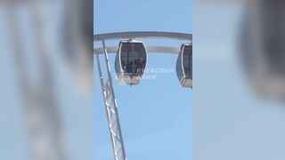 In Ukraine, a couple had Hardcore Sex right in a booth on top of a Ferris wheel. They're still having Fun there
