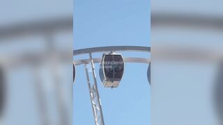 In Ukraine, a couple had Hardcore Sex right in a booth on top of a Ferris wheel. They're still having Fun there