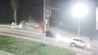 Wow: Man in a Giant Military Vehicle Runs Over Boy stuck in the Tires