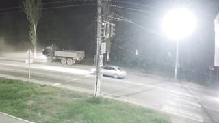 Wow: Man in a Giant Military Vehicle Runs Over Boy stuck in the Tires
