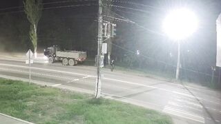 Wow: Man in a Giant Military Vehicle Runs Over Boy stuck in the Tires