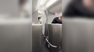 Elderly Woman Tries to Storm American Airlines Cockpit before being Stopped by Everyone