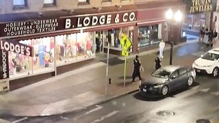 ‘Why did he try to Tase me?! Albany Police Officer appears to Tase Random Woman