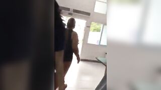 Tranny punished hard for using women's bathroom in Brazil