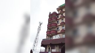 Kenya Yesterday: Youth Encouraged to jump by Cameraman who Laughs after he hits the Ground