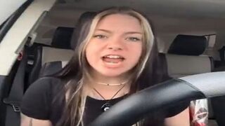 Chick is Heated about her Taco Price.